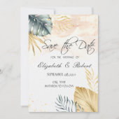 Palm葉ビーチの日付の保存 セーブザデート (正面)