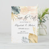 Palm葉ビーチの日付の保存 セーブザデート (スタンド正面)