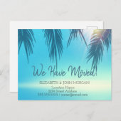 Palm葉Nouncementはがき 案内ポストカード (正面/裏面)
