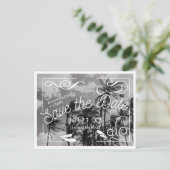 Palm モダン Tree日付はがきを保存 ポストカード (スタンド正面)