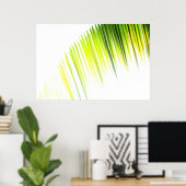 Palm Abstract (poster) ポスター (ホームオフィス)