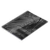 Palm and rain Spiral Photo Notebook ノートブック (左側)