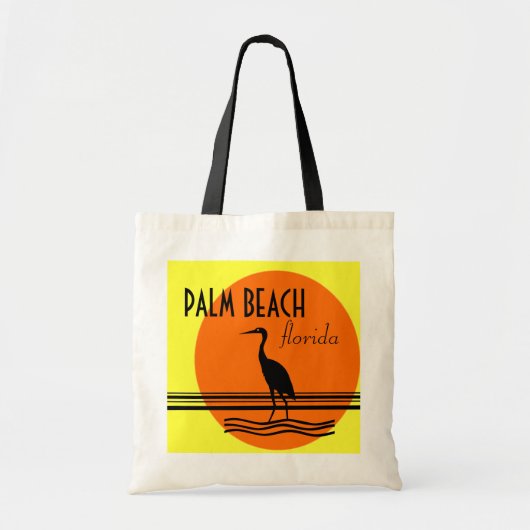 Palm Beachのフロリダビーチの記念品 トートバッグ (正面)