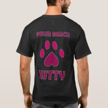 Palm Beachの子猫のTシャツ