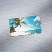 Palm Beachの家のレンタル旅行代理店のスパのブティック マグネット名刺 (インサイチュ)