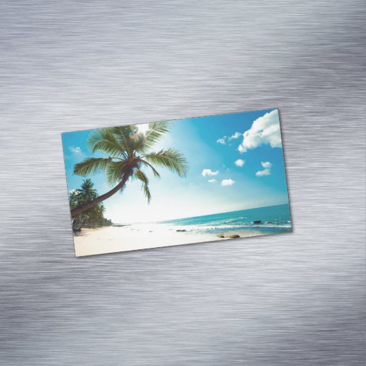 Palm Beachの家のレンタル旅行代理店のスパのブティック マグネット名刺 (インサイチュ)