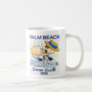 Palm Beachの水泳クラブ1906マグ コーヒーマグカップ