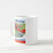 Palm Beachの生命#1マグ コーヒーマグカップ (正面左)