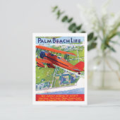 Palm Beachの生命#1郵便はがき ポストカード (スタンド正面)
