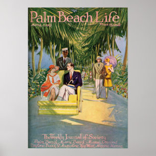 Palm Beachの生命#10プリント ポスター