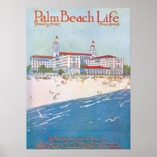 Palm Beachの生命#11プリント ポスター