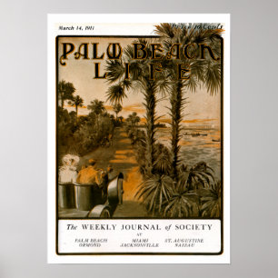 Palm Beachの生命#17プリント ポスター