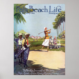 Palm Beachの生命#20プリント ポスター