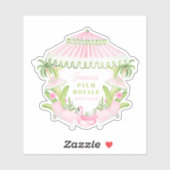 Palm Beach Cabana Bach Club | Bachelorette  シール (シート)