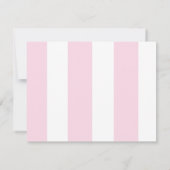 Palm Beach Cabana Monogram Flat Card サンキューカード (裏面)