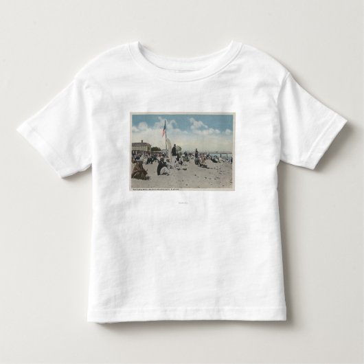 Palm Beach、FL -水泳時間 トドラーTシャツ (正面)