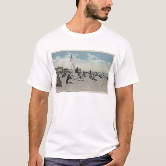 Palm Beach、FL -水泳時間 Tシャツ (正面)