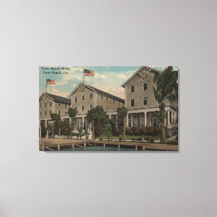 Palm Beach、FL - Palm Beachの外観 キャンバスプリント