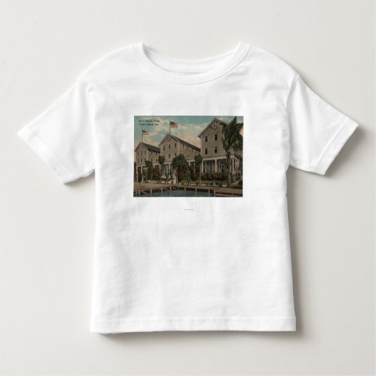Palm Beach、FL - Palm Beachの外観 トドラーTシャツ (正面)