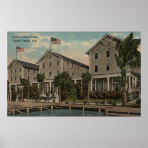 Palm Beach、FL - Palm Beachの外観 ポスター