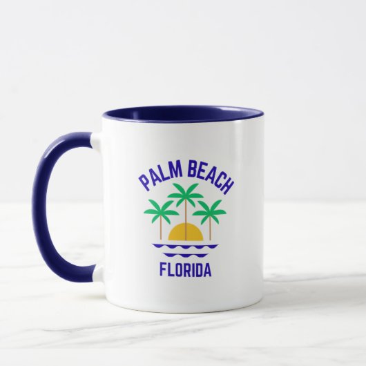 Palm Beach Florida Coffee Mug マグカップ (左)