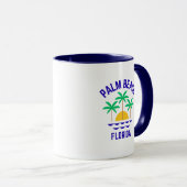 Palm Beach Florida Coffee Mug マグカップ (正面右)