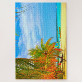 Palm Beach Montego Bay Jamaica. Jigsaw Puzzle ジグソーパズル (縦)