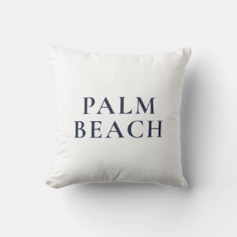 Palm Beach Preppy Coastal クッション
