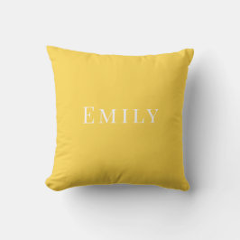 Palm Beach Preppy Personalized Name Throw Pillow  クッション