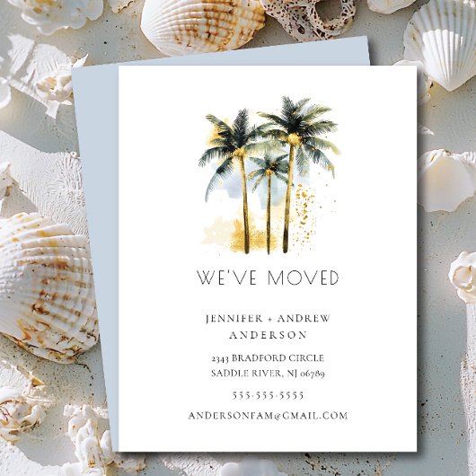 Palm Breezeの移転発表 招待状