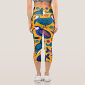 Palm Breeze High Waisted Capris Gift カプリレギンス (裏面)