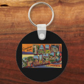 Palm Californiaからの挨拶春 キーホルダー (正面)