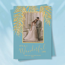 Palm Christmas Tropical写真 シーズンカード