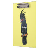 Palm cockatoo bird cartoon illustration  クリップボード (左)