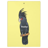 Palm cockatoo bird cartoon illustration  クリップボード (裏面)