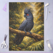 Palm Cockatoo Decoupage 薄葉紙 (クラフト)