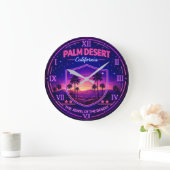 Palm Desert California  ラージ壁時計 (ホーム)