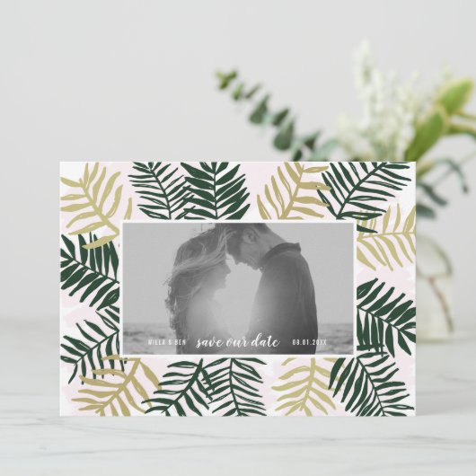 Palm Getaway日付の保存 セーブザデート (スタンド正面)