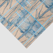 Palm in blue 薄葉紙 (詳細)