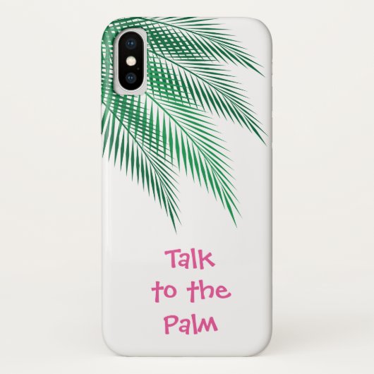 Palm iPhoneケースに対して話す Case-Mate iPhoneケース (裏面)