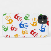 Palm iPhoneケースカッコいいの非常に抽象芸術ハート Case-Mate iPhoneケース (裏面(横))