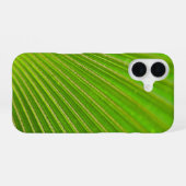 Palm Leafマクロ iPhone 16ケース (裏面横)