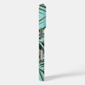 Palm Leaf iPhoneケース – トロピミニマルカルブルースカイ Case-Mate iPhoneケース (裏面 / 右)