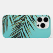 Palm Leaf iPhoneケース – トロピミニマルカルブルースカイ Case-Mate iPhoneケース (裏面 (横))