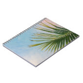 Palm Leaf Spiral Notebook ノートブック (左側)