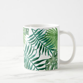 palm leafs mug aquarell tumblr コーヒーマグカップ