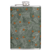 Palm Leaves & Oranges フラスク (正面)