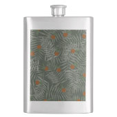 Palm Leaves & Oranges フラスク (正面)