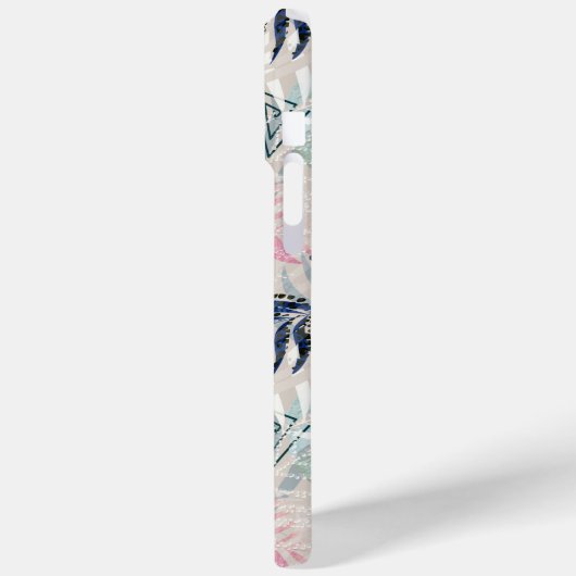 Palm leaves, tropical, Botanical, leaves, jungle, Case-Mate iPhoneケース (裏面 / 左)