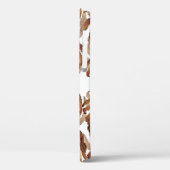 Palm Monsteraシームレスなパターン。オレンジホワイトトロピ Case-Mate iPhoneケース (裏面 / 左)